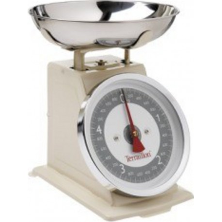 Terraillon Balance mécanique tradition crème, 5 kg - terraillon 8128