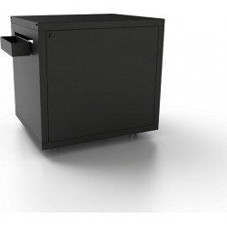 Forge Chariot Plancha ADOUR DRPAF N Roulant Plancha Acier Fermé Noir