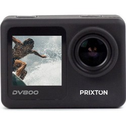 Prixton Caméra sport DV800 Résolution 5K, Double écran, WiFi