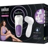 Braun Epilateur Électrique Silk-Epil Sensomart SE 5-870 + Brosse Visage SE5-870