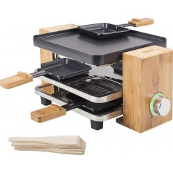 Princess Appareil à Raclette Pure 4 Bois 700W 162900