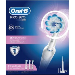 Oral-B Brosse à Dents Électrique Sensi UltraThin PRO 970 PRO970