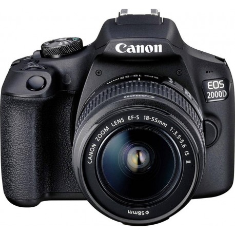 Canon EOS 2000D + 18-55mm 24.1MP 4K